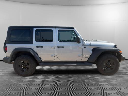 Gray 2021 Jeep Wrangler Unlimited Sport