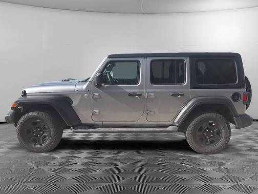 Gray 2021 Jeep Wrangler Unlimited Sport