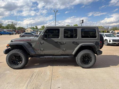 Gray 2020 Jeep Wrangler Unlimited Rubicon