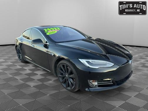 Black 2017 Tesla Model S LONG RANGE