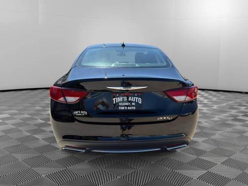 Black 2015 Chrysler 200 C