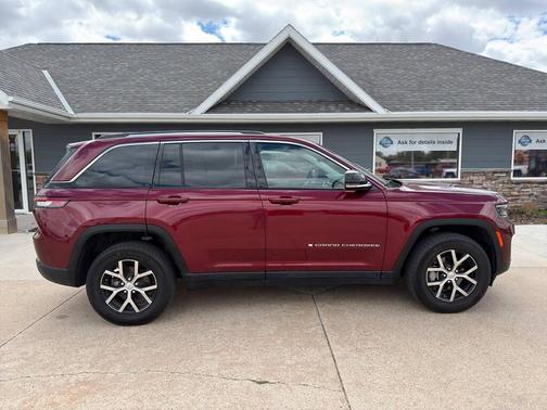 Red 2023 Jeep Grand Cherokee Limited