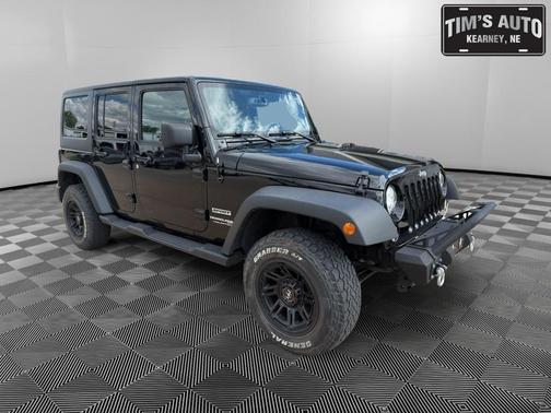 Black 2018 Jeep Wrangler JK Unlimited Sport