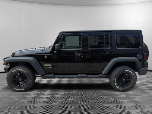 Black 2018 Jeep Wrangler JK Unlimited Sport