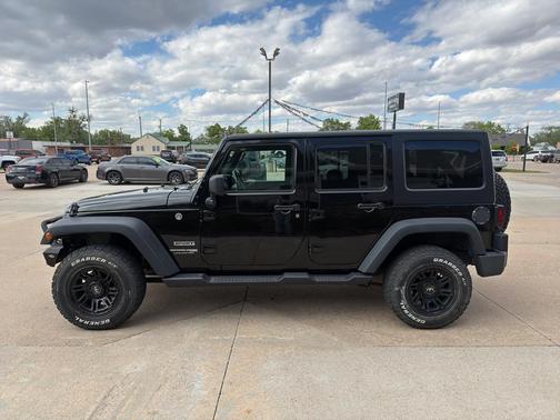 Black 2018 Jeep Wrangler JK Unlimited Sport