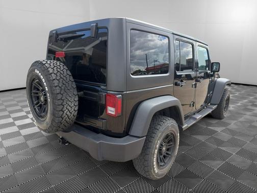 Black 2018 Jeep Wrangler JK Unlimited Sport