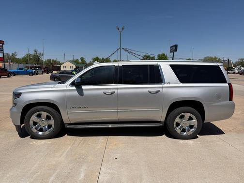 Silver 2016 Chevrolet Suburban LTZ