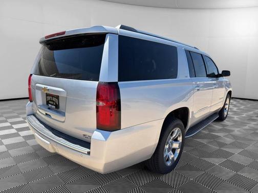Silver 2016 Chevrolet Suburban LTZ