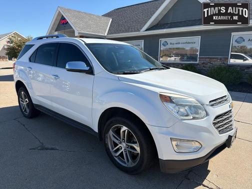 White 2016 Chevrolet Equinox LTZ