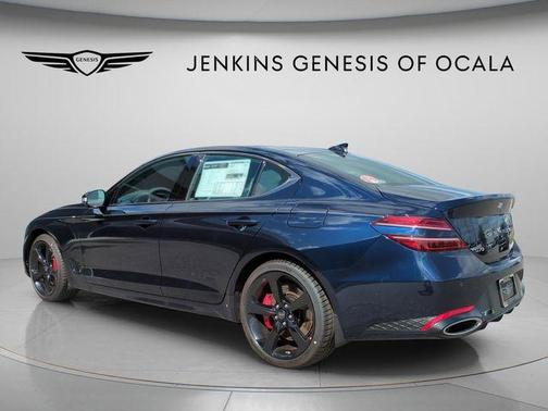 Capri Blue 2026 Genesis G70 3.3T Sport Prestige