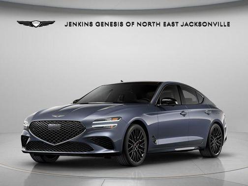 Blue 2026 Genesis G70 3.3T Prestige Graphite