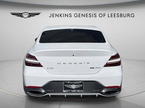 Alta White 2025 Genesis G70 3.3T Sport Advanced