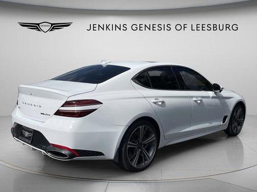 Alta White 2025 Genesis G70 3.3T Sport Advanced