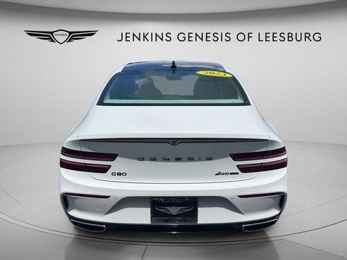 Verbier White 2023 Genesis G80 3.5T