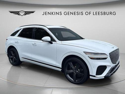 Alta White 2025 Genesis GV70 3.5T Sport