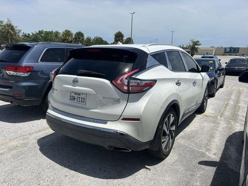 Pearl White 2015 Nissan Murano Platinum
