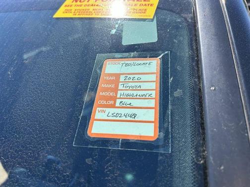 2020 Toyota Highlander Platinum