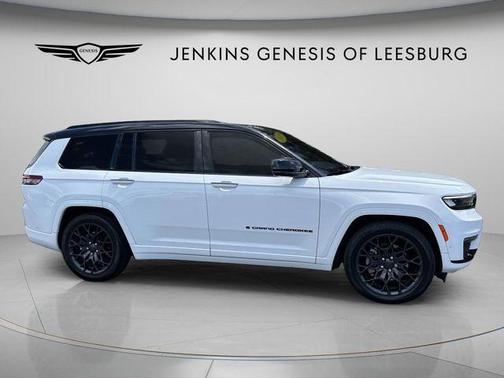 Bright White Clearcoat 2023 Jeep Grand Cherokee L Summit