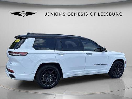 Bright White Clearcoat 2023 Jeep Grand Cherokee L Summit