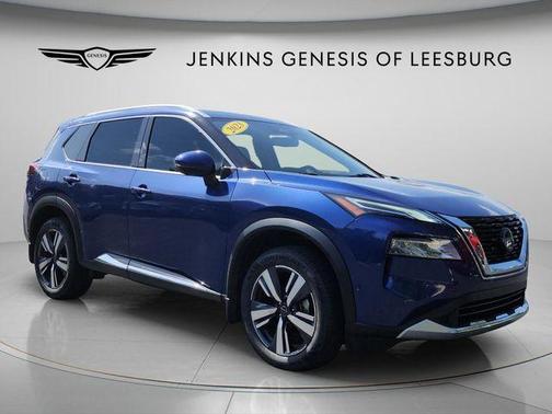 Caspian Blue 2023 Nissan Rogue Platinum