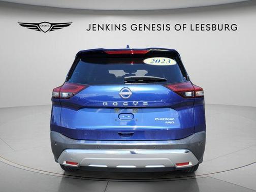 Caspian Blue 2023 Nissan Rogue Platinum