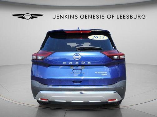 Caspian Blue 2023 Nissan Rogue Platinum