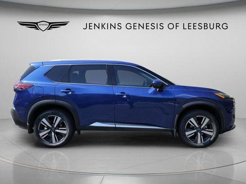 Caspian Blue 2023 Nissan Rogue Platinum