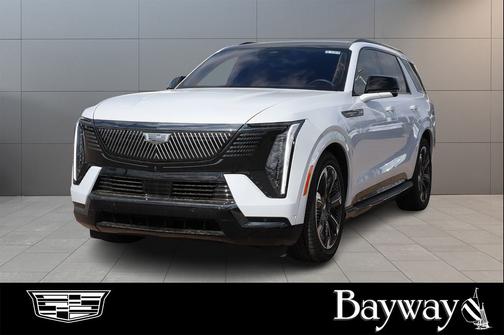 Vibrant White Tricoat 2026 Cadillac Escalade IQL Sport