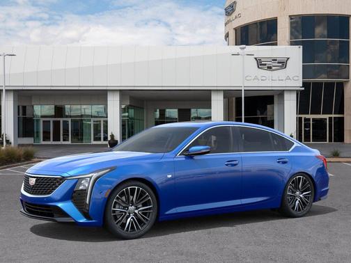 Coastal Blue Metallic 2026 Cadillac CT5 Premium Luxury