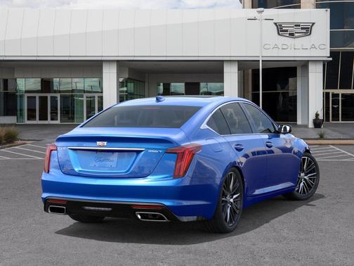 Coastal Blue Metallic 2026 Cadillac CT5 Premium Luxury