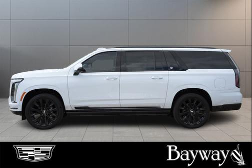 Vibrant White Tricoat 2026 Cadillac Escalade ESV Sport Platinum