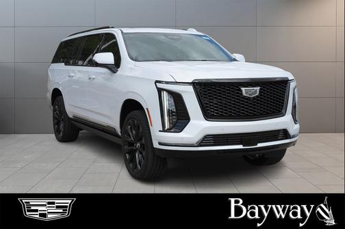 Vibrant White Tricoat 2026 Cadillac Escalade ESV Sport Platinum