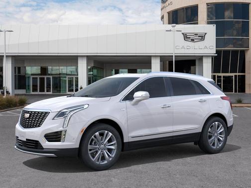 Crystal White Tricoat 2026 Cadillac XT5 Premium Luxury