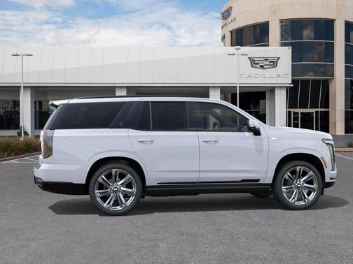 Vibrant White Tricoat 2026 Cadillac Escalade Sport