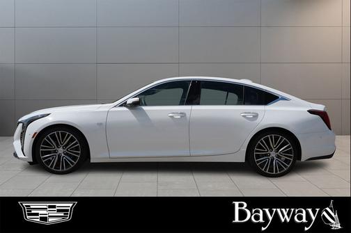 Summit White 2025 Cadillac CT5 Premium Luxury