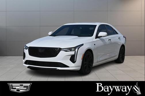 Summit White 2026 Cadillac CT4 Luxury RWD