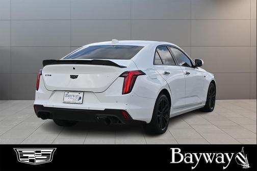 Summit White 2026 Cadillac CT4 Luxury RWD