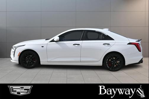 Summit White 2026 Cadillac CT4 Luxury RWD