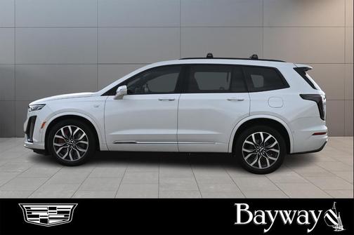 Crystal White Tricoat 2023 Cadillac XT6 Sport AWD