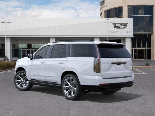 Vibrant White Tricoat 2026 Cadillac Escalade Sport