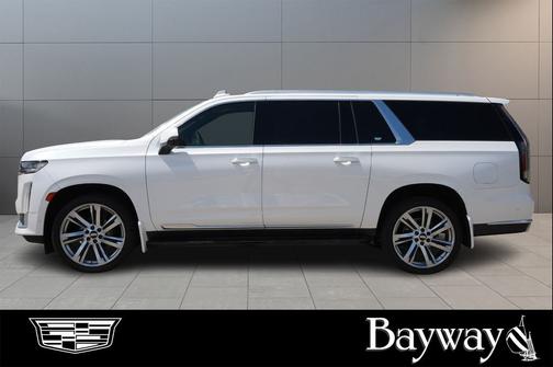 Crystal White Tricoat 2021 Cadillac Escalade ESV Premium Luxury