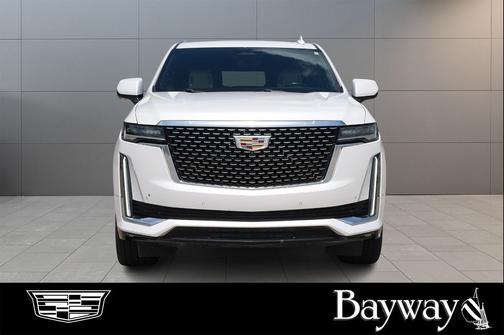 Crystal White Tricoat 2021 Cadillac Escalade ESV Premium Luxury
