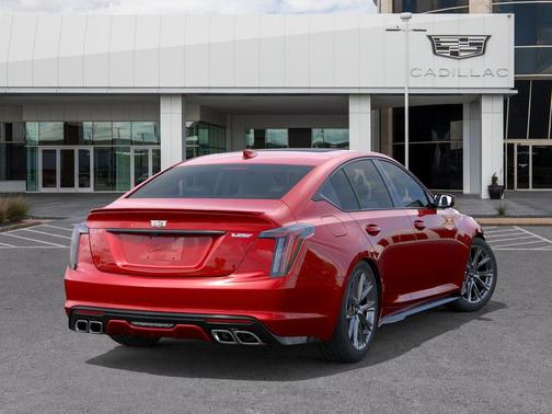 Radiant Red Tintcoat 2026 Cadillac CT5-V V-Series RWD