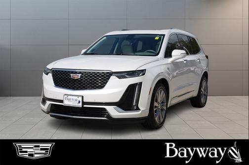 Crystal White Tricoat 2023 Cadillac XT6 Premium Luxury FWD