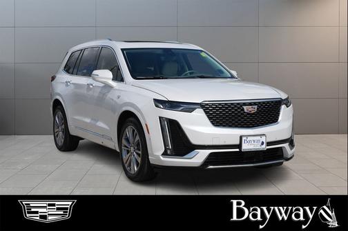 Crystal White Tricoat 2023 Cadillac XT6 Premium Luxury FWD