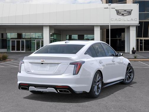 Vibrant White Tricoat 2026 Cadillac CT5 Sport