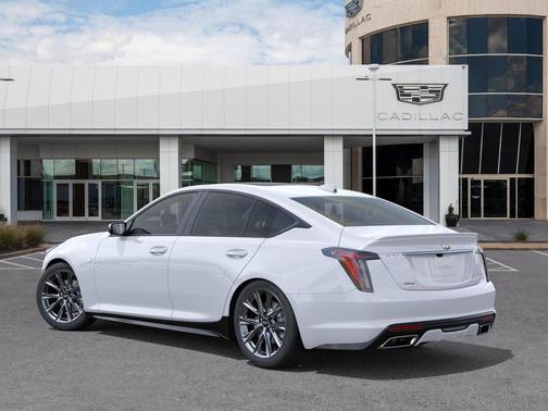 Vibrant White Tricoat 2026 Cadillac CT5 Sport