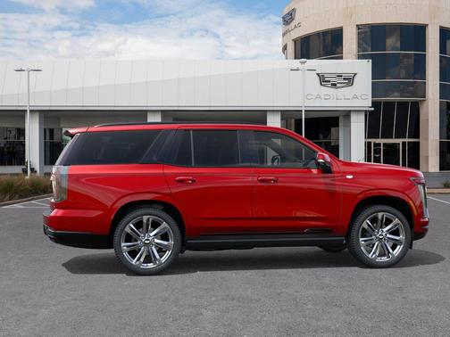 Radiant Red Tintcoat 2026 Cadillac Escalade Sport