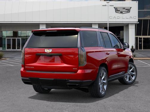 Radiant Red Tintcoat 2026 Cadillac Escalade Sport