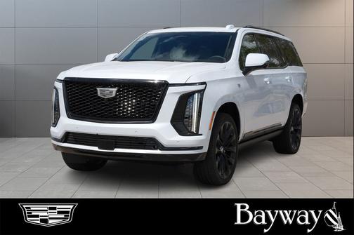 Vibrant White Tricoat 2026 Cadillac Escalade Sport Platinum